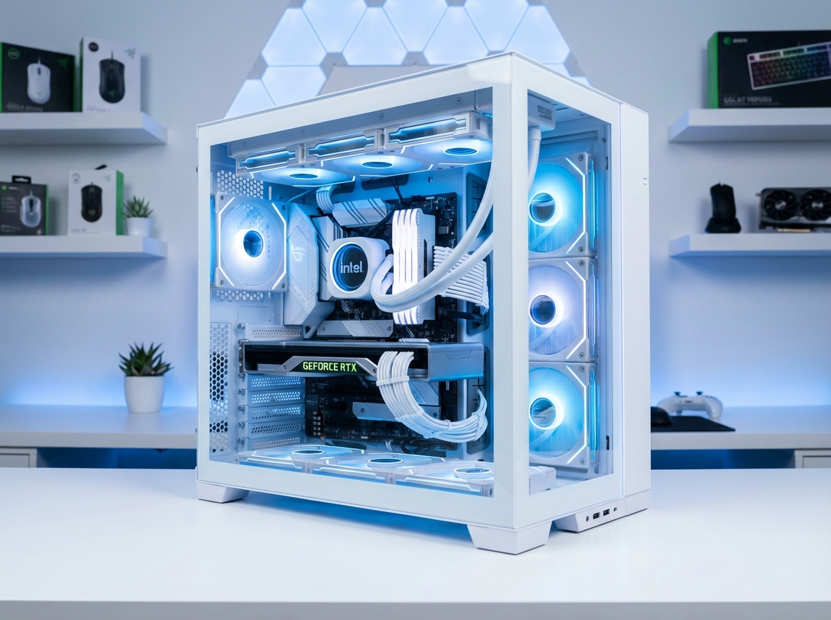 Ice Build Intel All White